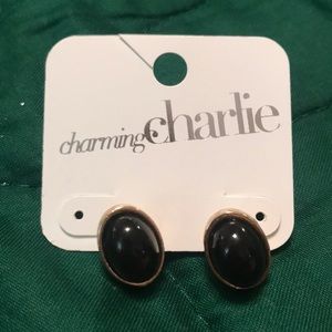 black & gold earrings *FREE w/ $50 purchase*